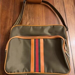 Unisex Vintage Mr. Roberts Designer Luggage Carryon